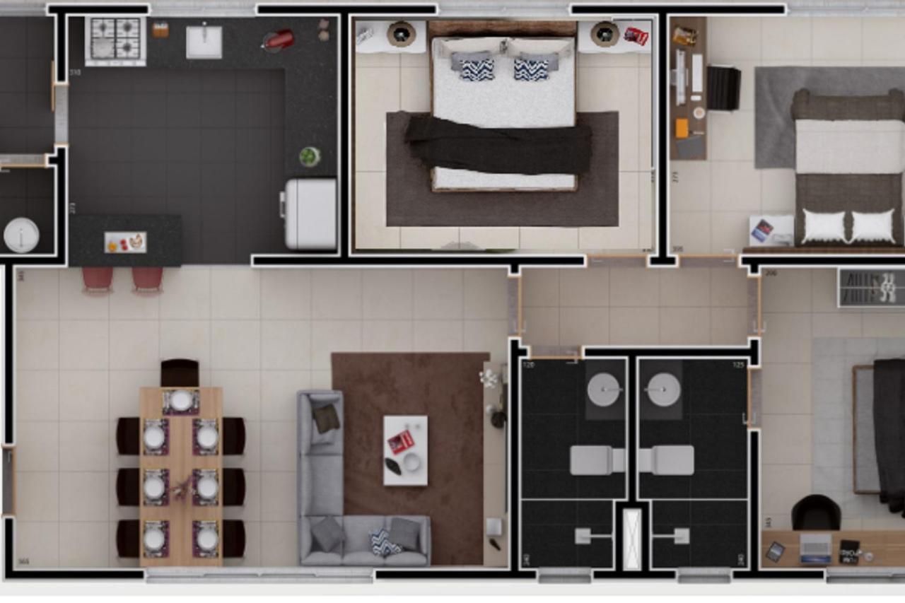 Lk Grajau 5 Apartment เบโลโอรีซอนชี ภายนอก รูปภาพ